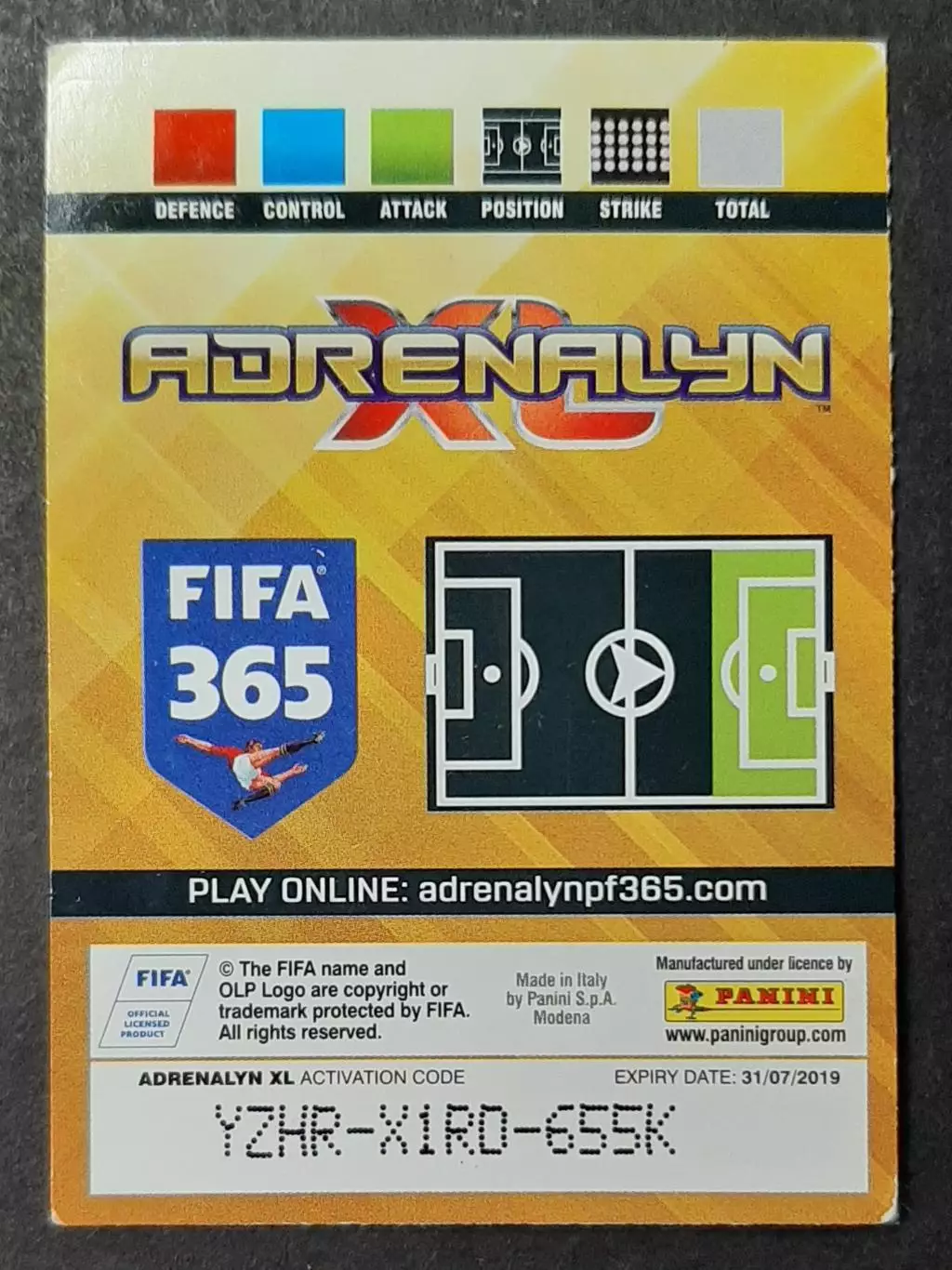 Картка Panini Mario Mandzukic / Маріо Манджукич Ювентус Італія 2019 1