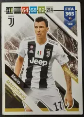 Картка Panini Mario Mandzukic / Маріо Манджукич Ювентус Італія 2019