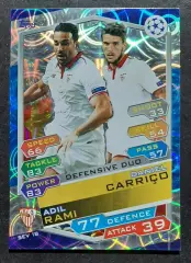 Картка Topps Rami,Carrico/ Рамі,Каррісу Севілья Іспанія 2016/17