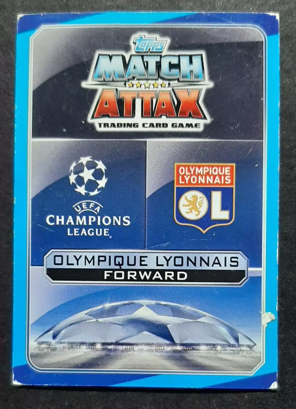 Картка Topps Alexandre Lakazette / Александр Ляказетт Ліон Франція 2016/17 1