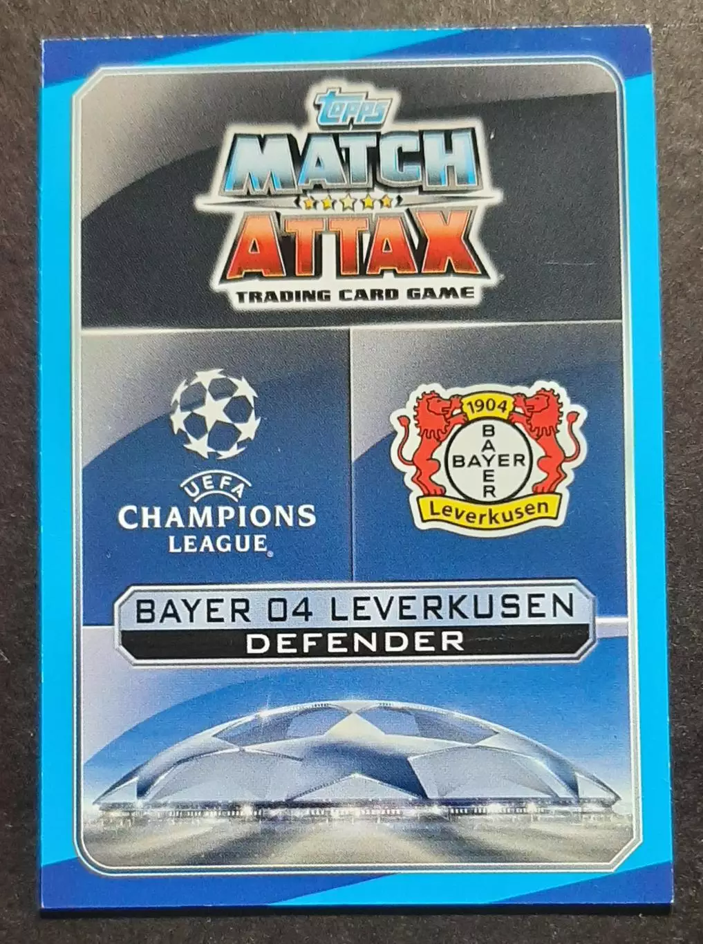 Картка Topps Jonathan Tan / Йонатан Та Баєр Леверкузен 2016/17 1