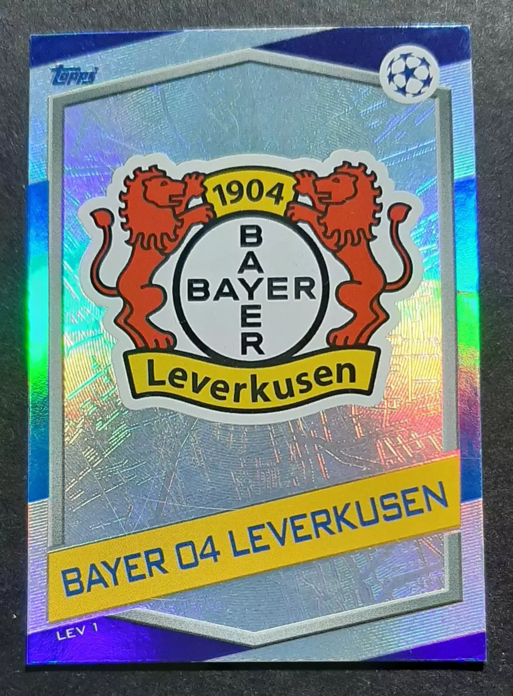 Картка Topps Bayer 04 Leverkusen / Баєр 04 Леверкузен 2016/17
