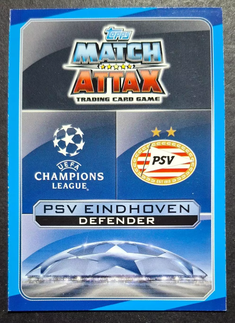 Картка Topps Santiago Arias / Сантьяго Аріас Ейндховен Нідерланди 2016/17 1