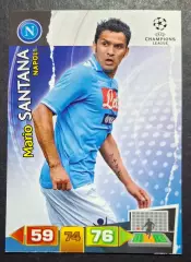 Картка Panini Mario Santana / Маріо Сантана Наполі Італія Ліга Чемпіонів