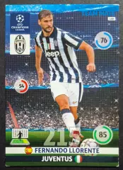 Картка Panini Fernando Llorente / Фернандо Льоренте Ювентус Італія ЛЧ 2014/15