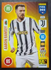 Картка Panini Aaron Ramsey / Аарон Ремзі Ювентус Італія Ліга Чемпіонів 2021