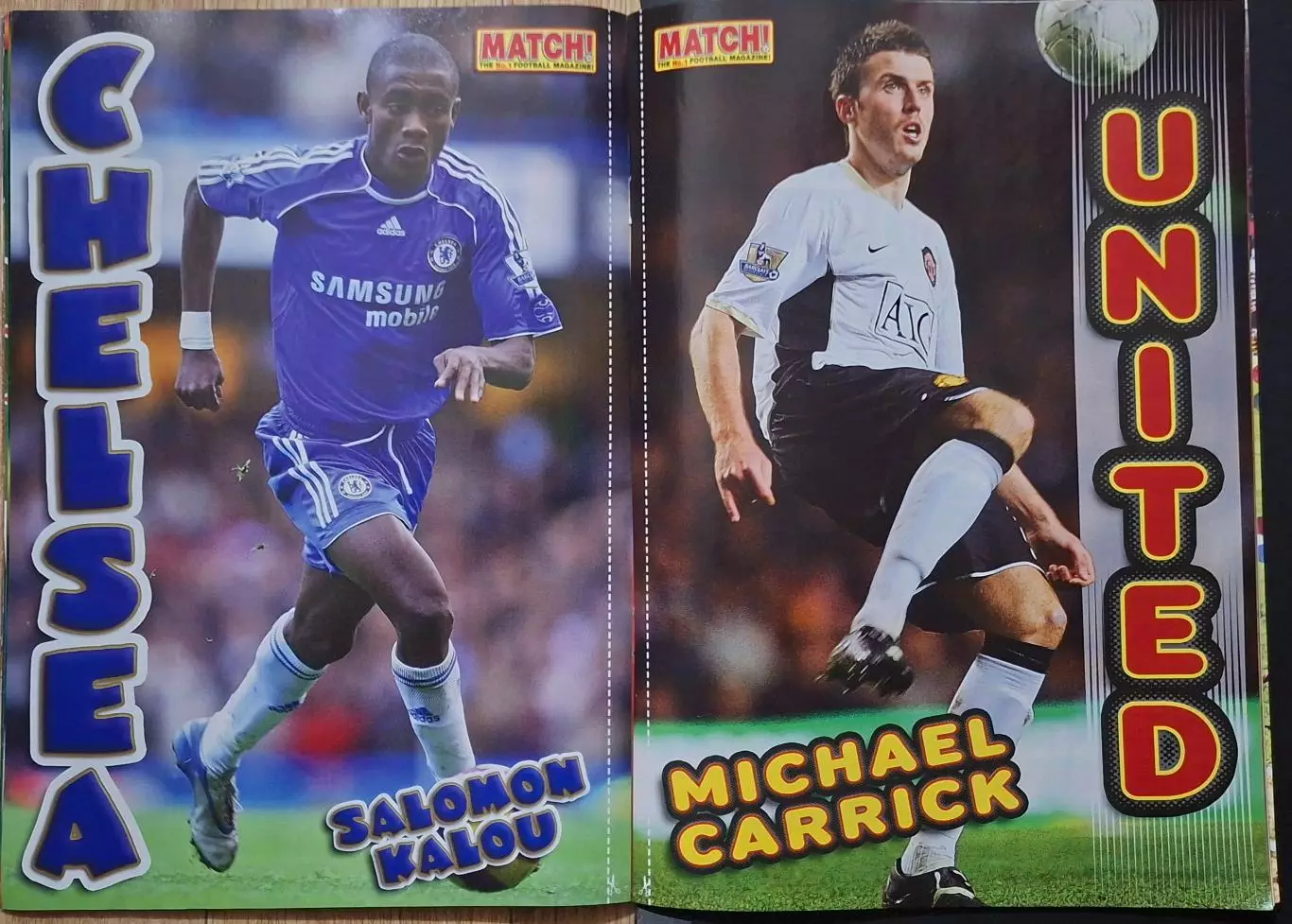 Журнал Match Англія (квітень 2008) Постери 2