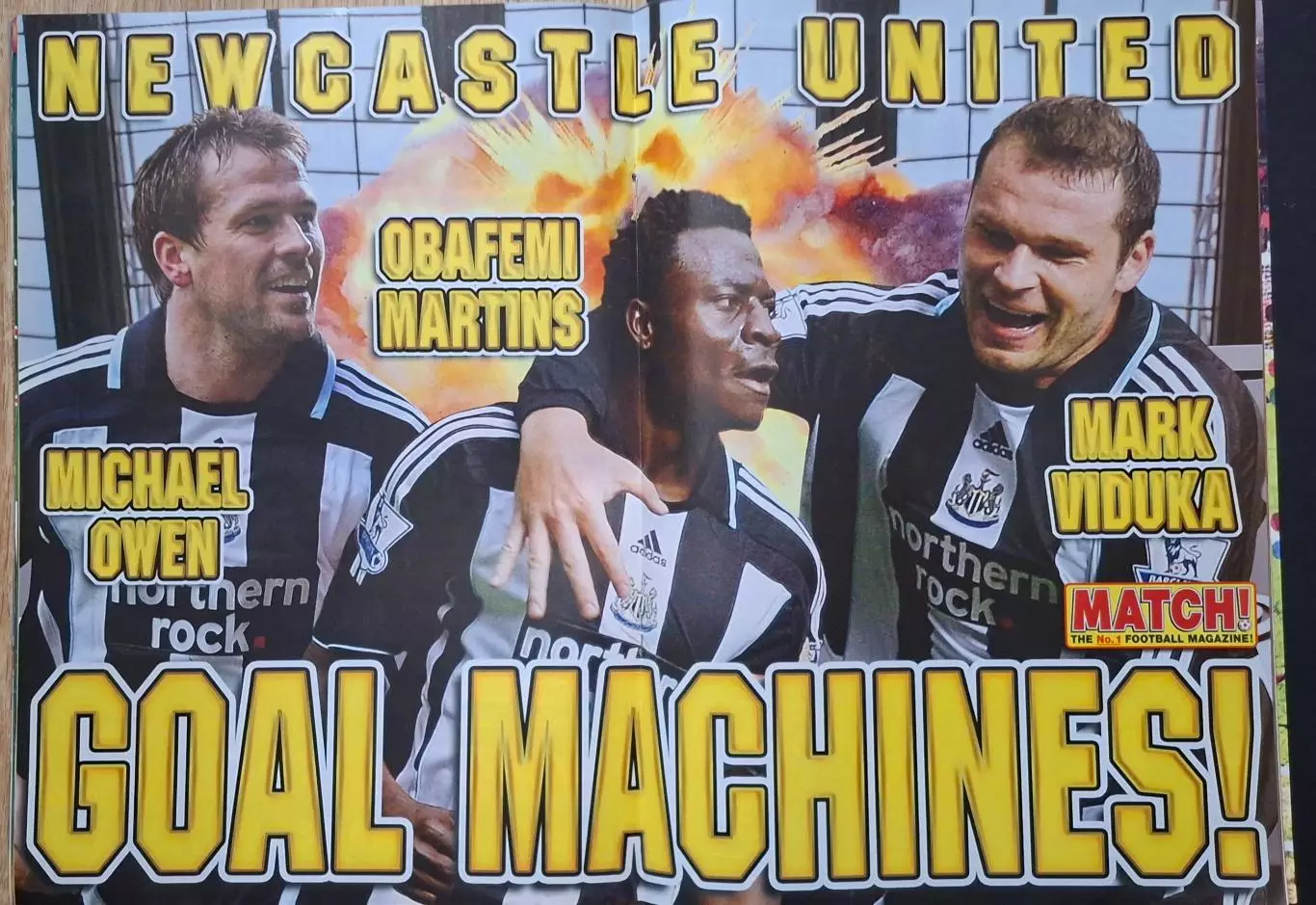 Журнал Match Англія (квітень 2008) Постери 3