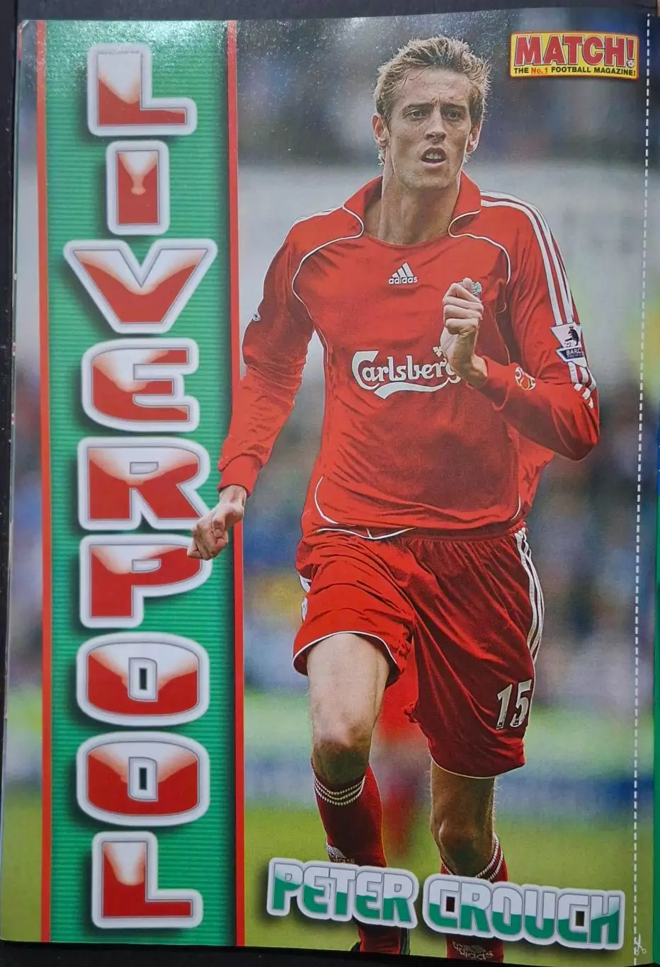 Журнал Match Англія (квітень 2008) Постери 4