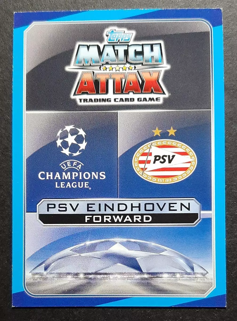 Картка Topps Florian Jozefzoon / Флоріан Йозефсон ПСВ Ейндховен ЛЧ 2016/17 1