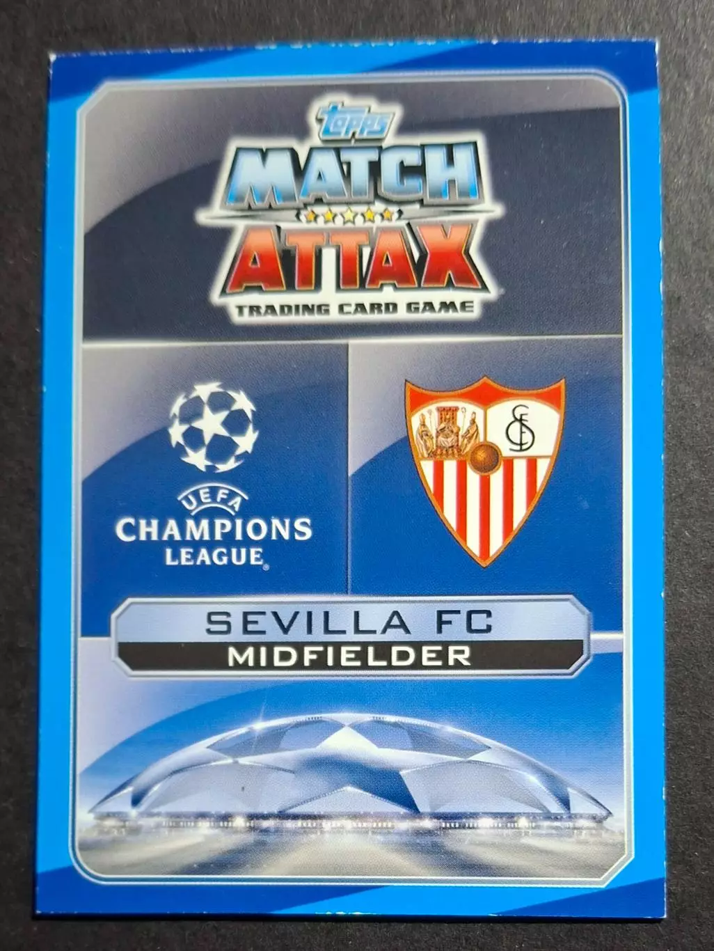 Картка Topps Vitolo / Вітоло Севілья Іспанія Ліга Чемпіонів 2016/17 1