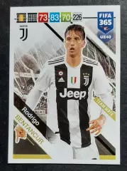 Картка Panini Rodrigo Bentancur / Родріго Бентанкур Ювентус Італія 2019