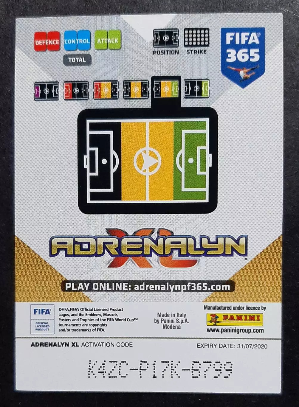 Картка Panini Federico Bernardeschi / Федеріко Бернардескі Ювентус 2020 1