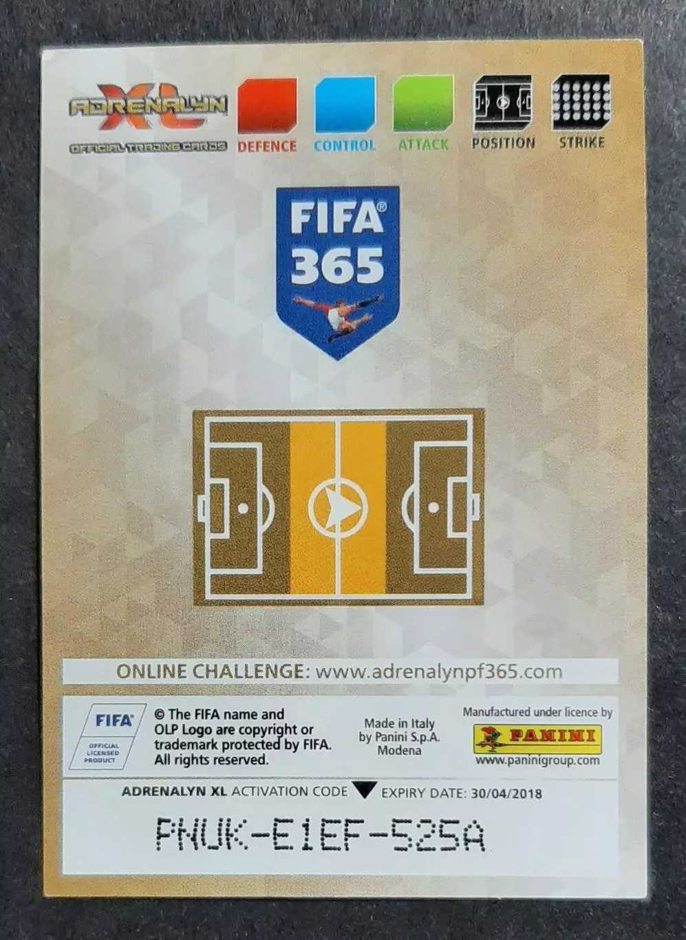 Картка Panini Miralem Pjanic/ Міралем П'янич Ювентус Італія 2018 1