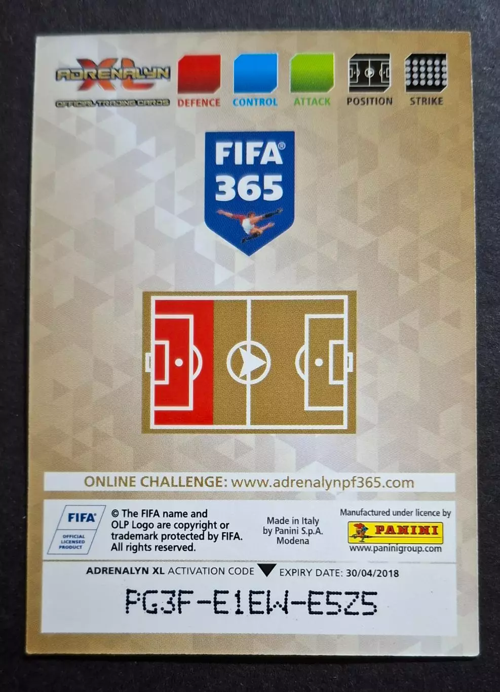 Картка Panini Medhi Benatia / Мегді Бенатія Ювентус Італія 2018 1