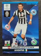 Картка Panini Stephan Lichtsteiner / Штефан Ліхтштайнер Ювентус 2014/15