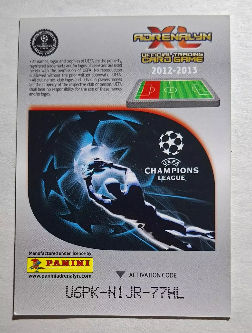 Картка Panini Lucio / Лусіу Ювентус Італія 2012/13 1