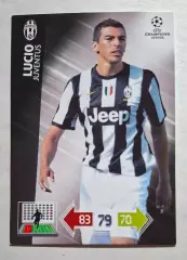 Картка Panini Lucio / Лусіу Ювентус Італія 2012/13