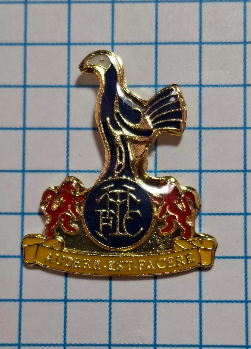 Знак Футбол Тоттенгем Готспур Англія 1