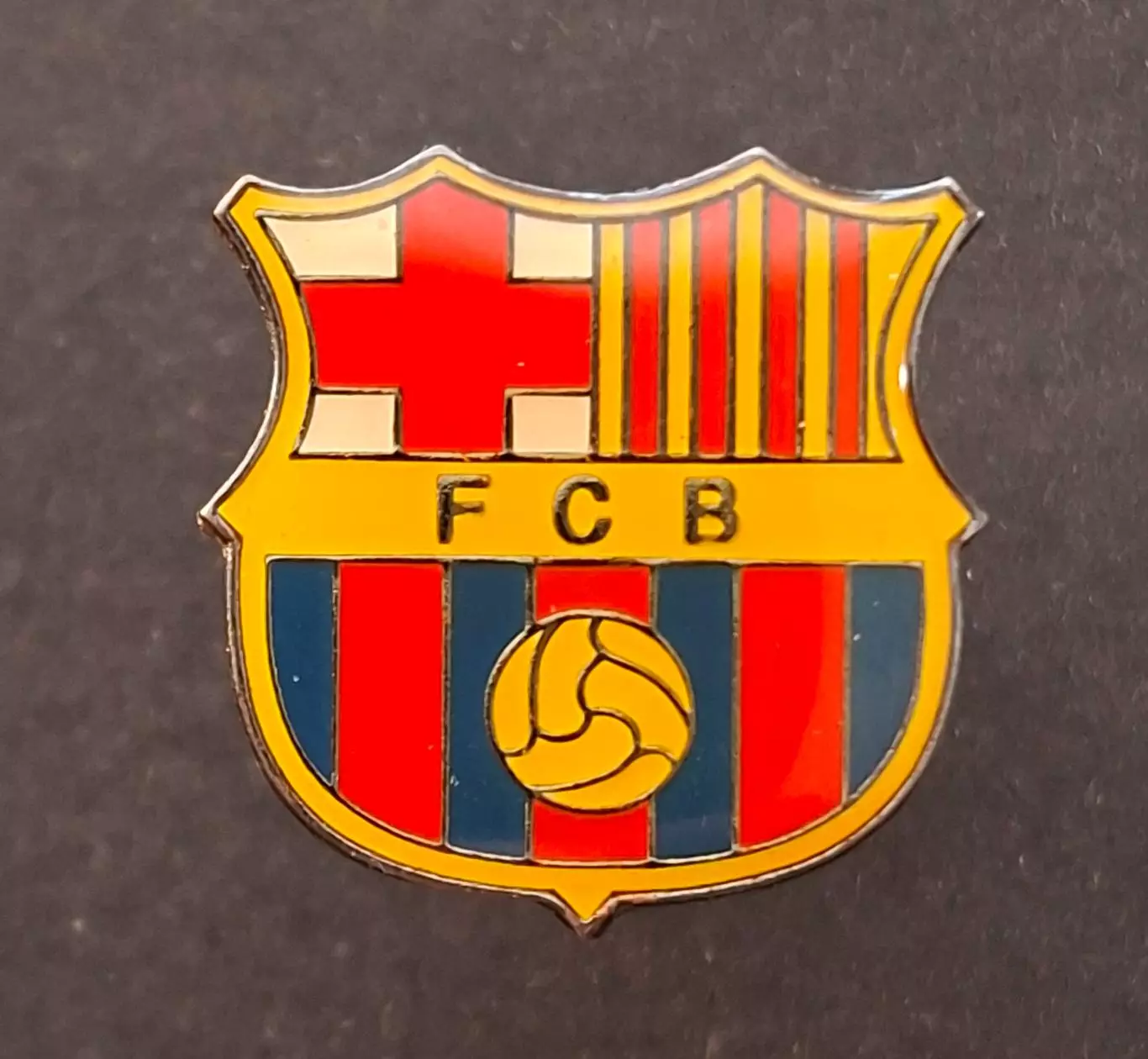 Знак футбол Барселона Іспанія