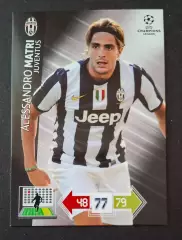 Картка Panini Alessandro Matri / Алессандро Матрі Ювентус Італія ЛЧ 2012/13