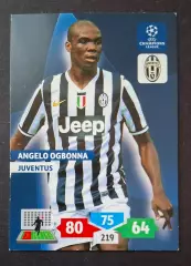 Картка Panini Angelo Ogbonna / Анджело Огбонна Ювентус Італія 2013/14