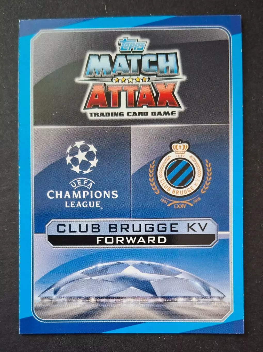 Картка Panini Abdoulay Diaby / Абдулай Діабі Брюгге Бельгія ЛЧ 2016/17 1