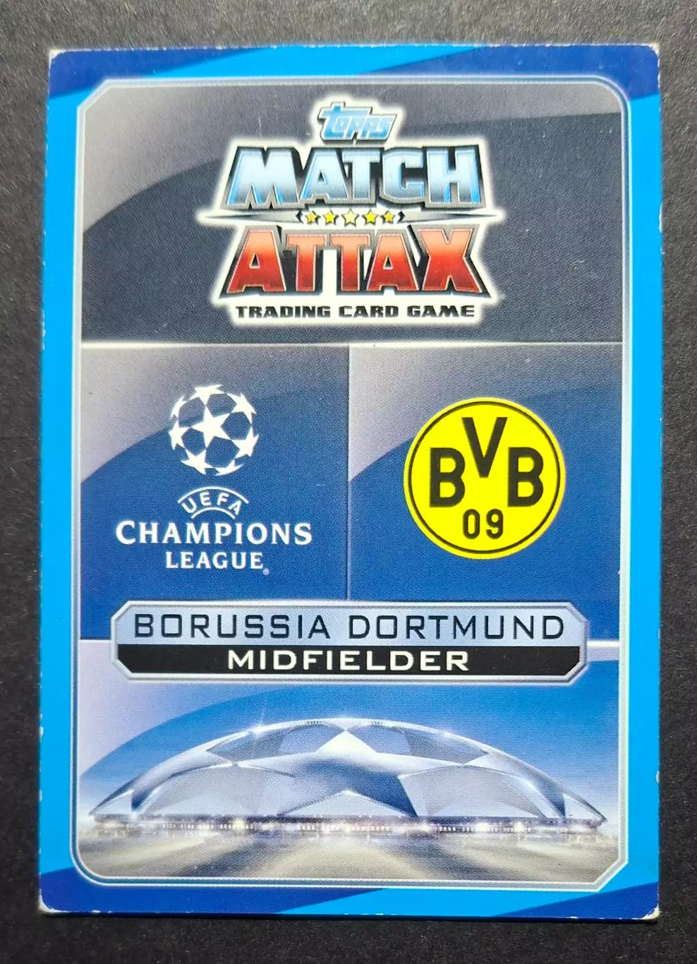 Картка Topps Andre Schurrle / Андре Шюррле Боруссія Дортмунд Ліга Чемпіонів 2016 1