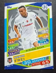 Картка Topps Kerim Frei / Керім Фрай Бешикташ Туреччина Ліга Чемпіонів 2016/17