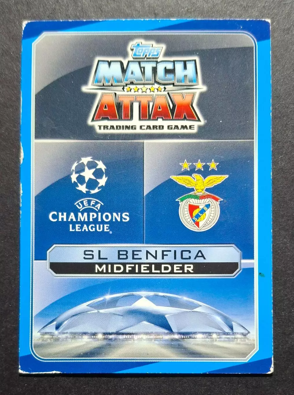 Картка Topps Eduardo Salvio / Едувржо Сальвіо Бенфіка Португалія ЛЧ 2016/17 1