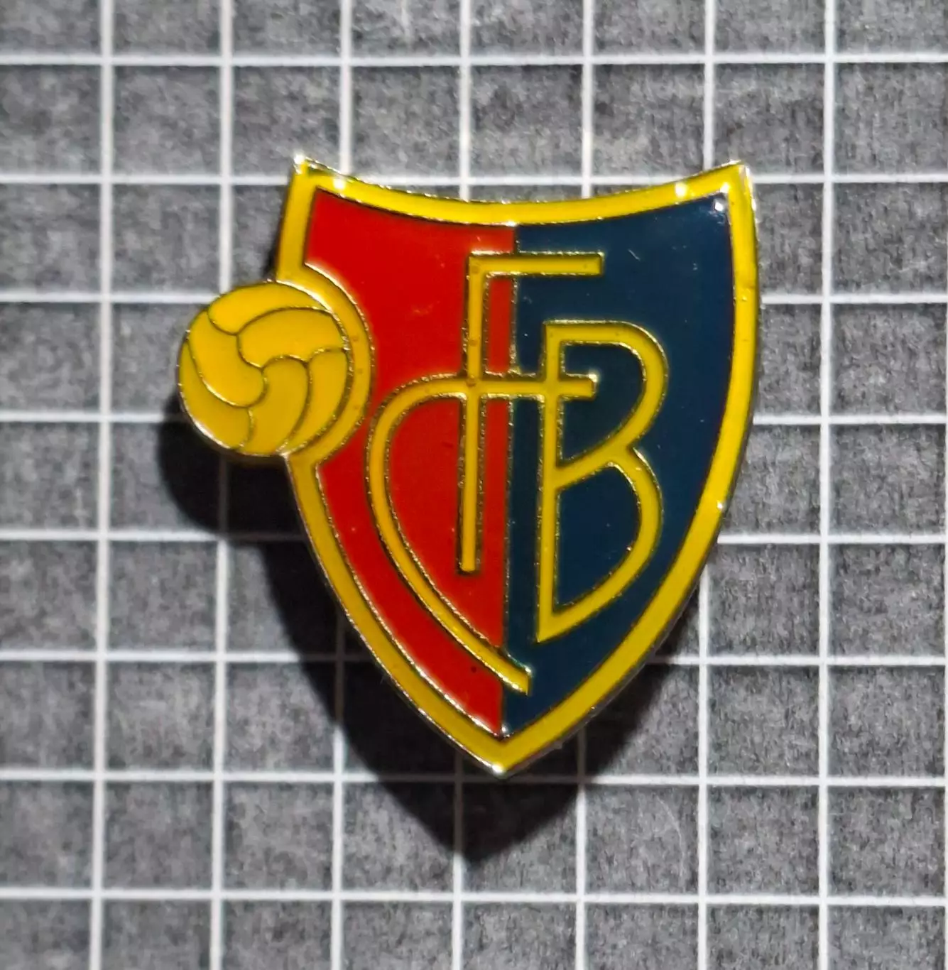 Знак Футбол Базель Швейцарія 1