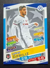 Картка Topps Aras Ozbiliz / Арас Озбіліз Бешикташ Туреччина Ліга Чемпіонів 2016