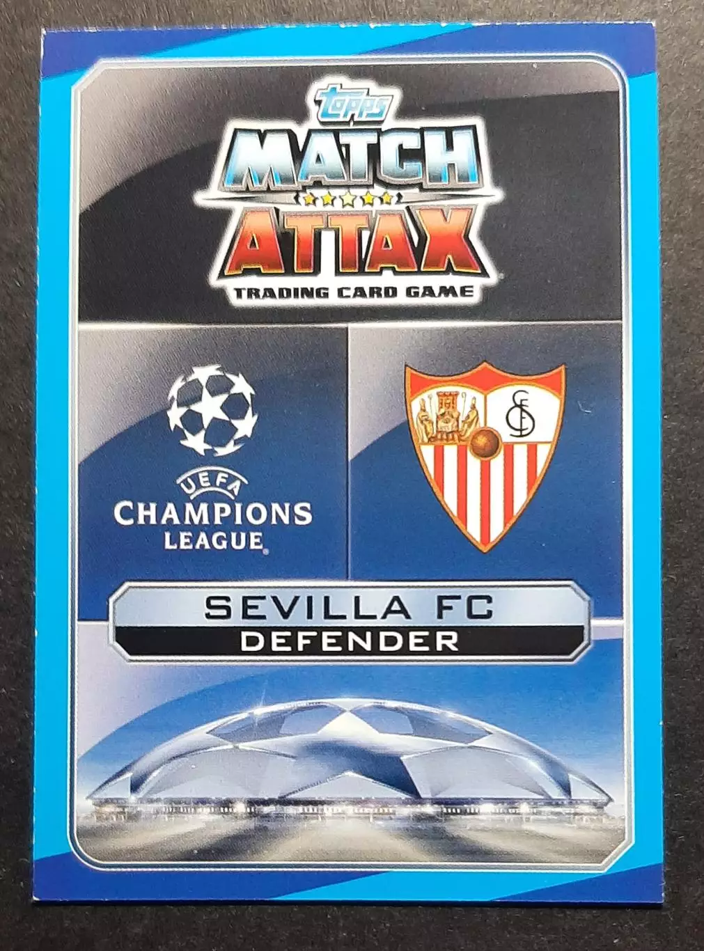 Картка Topps Timothee Kolodziejczak / Тімоте Колодзейчак Севілья Іспанія ЛЧ 2016 1