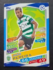 Картка Topps Joao Pereira / Жуан Перейра Спортінг Португалія Ліга Чемпіонів 2016
