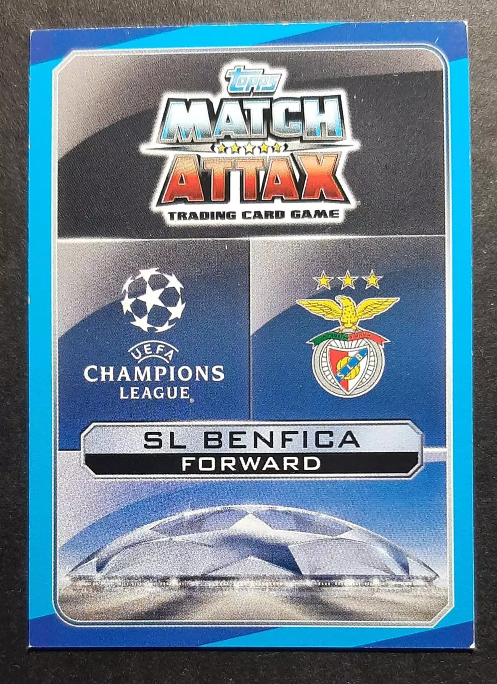 Картка Topps Raul Jimenez / Рауль Хіменес Бенфіка Португалія Ліга Чемпіонів 2016 1