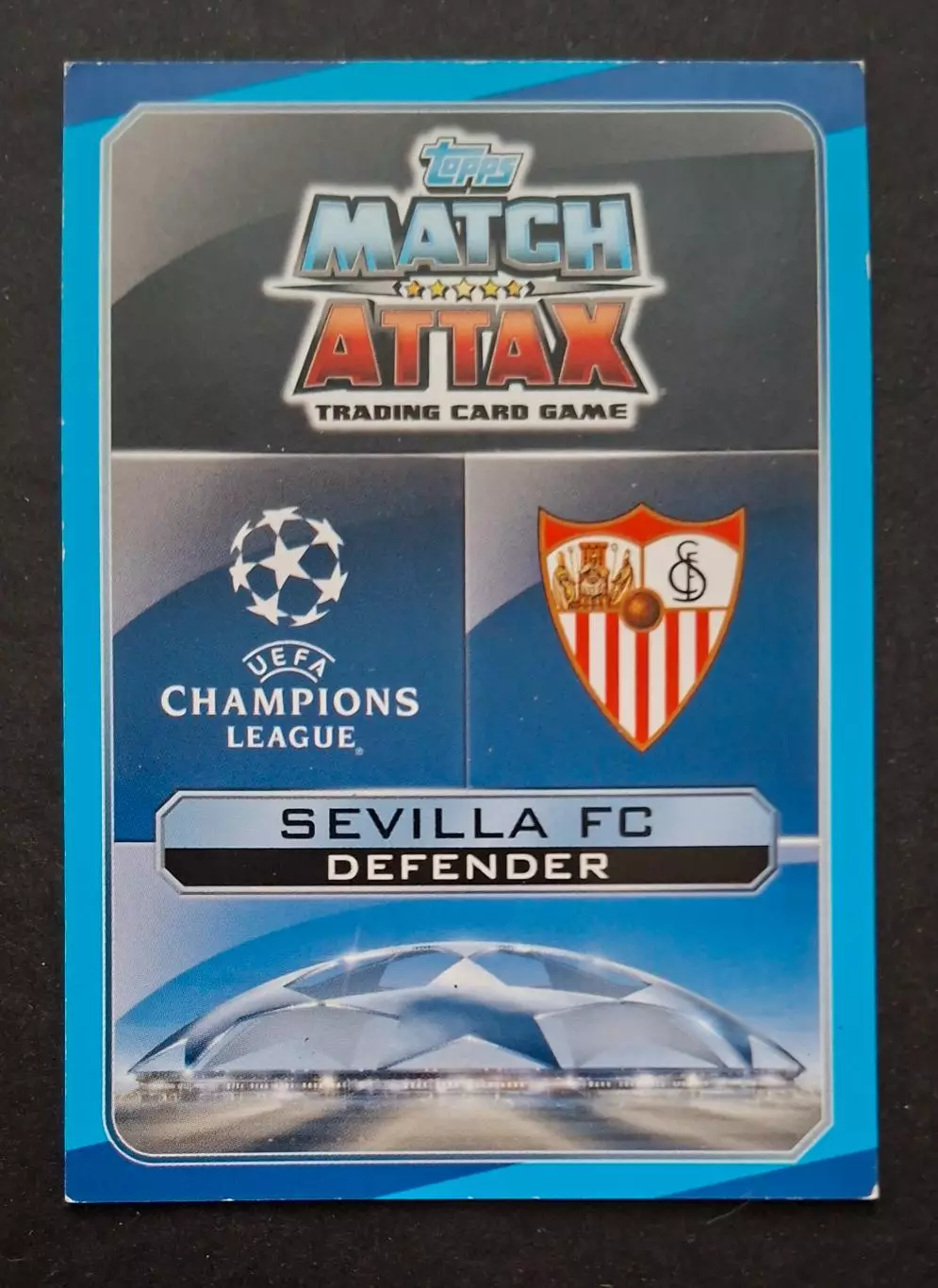 Картка Topps Gabriel Mercado / Габріель Меркадо Севілья Іспанія ЛЧ 2016/17 1