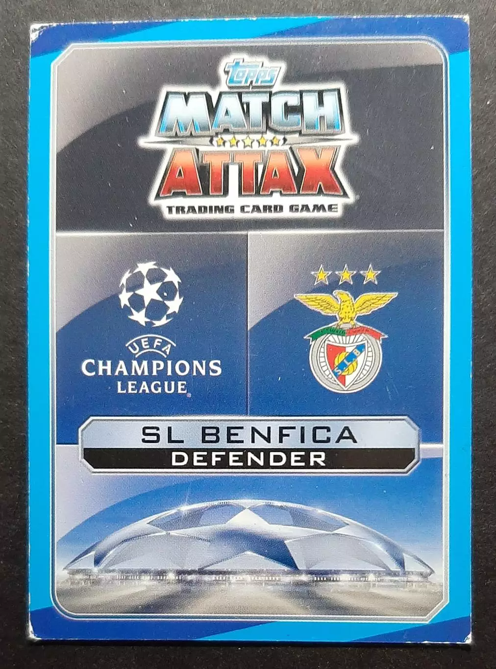 Картка Topps Alejandro Grimaldo / Алехандро Грімальдо Бенфіка Португалія ЛЧ 2016 1