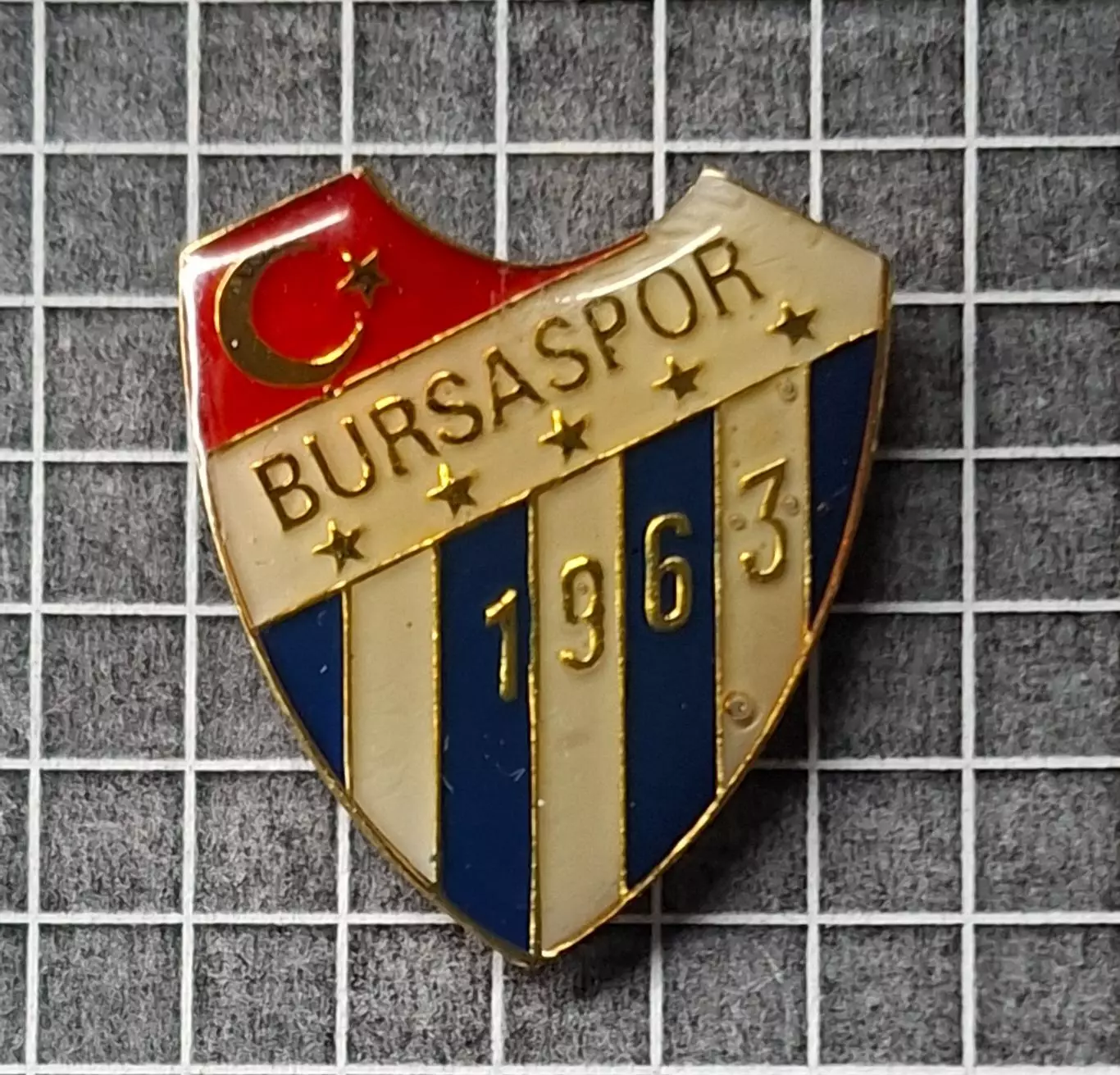 Знак Футбол Bursaspor /Бурсаспор Туреччина 1