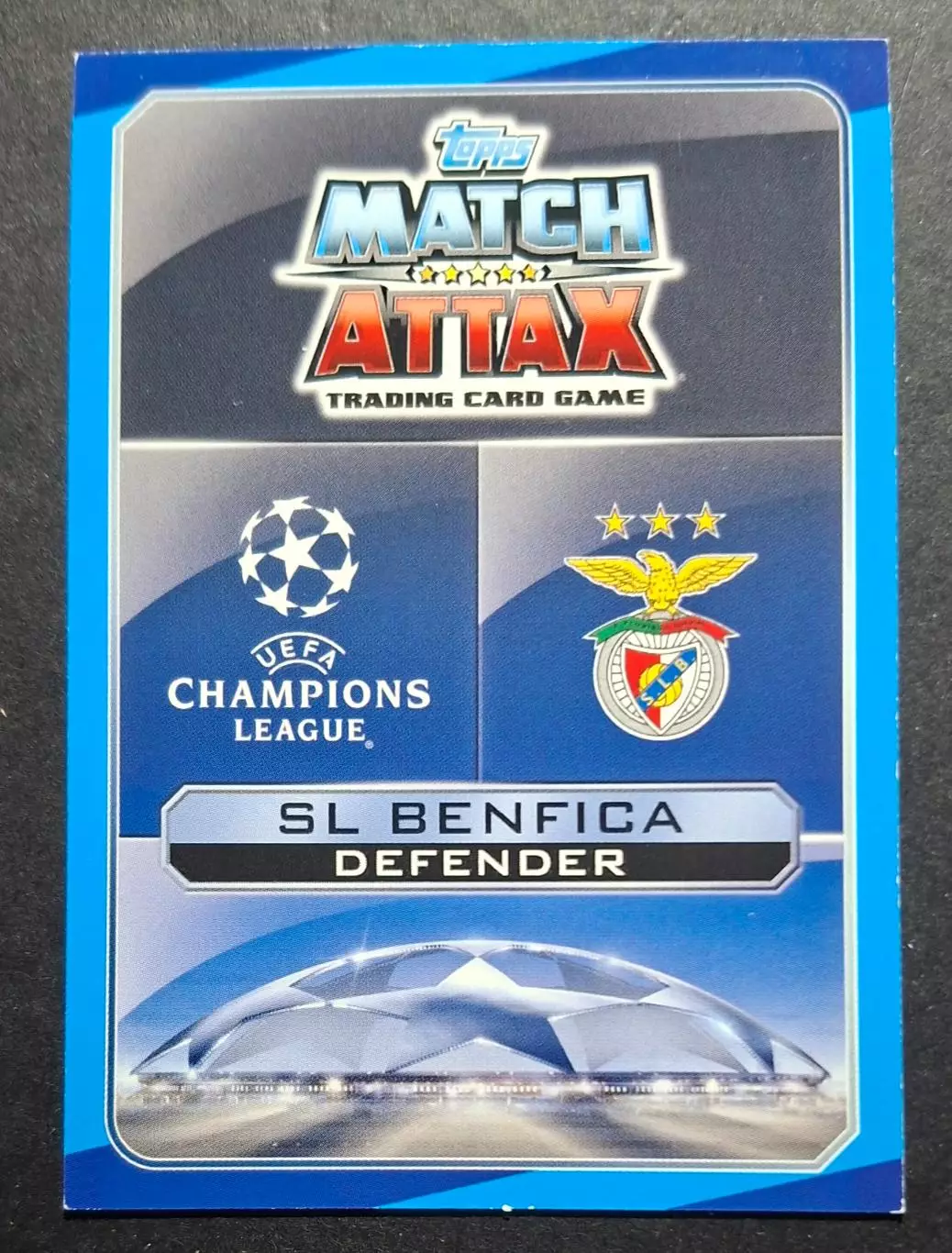 Картка Topps Jardel / Жардел Бенфіка Португалія Ліга Чемпіонів 2016/17 1