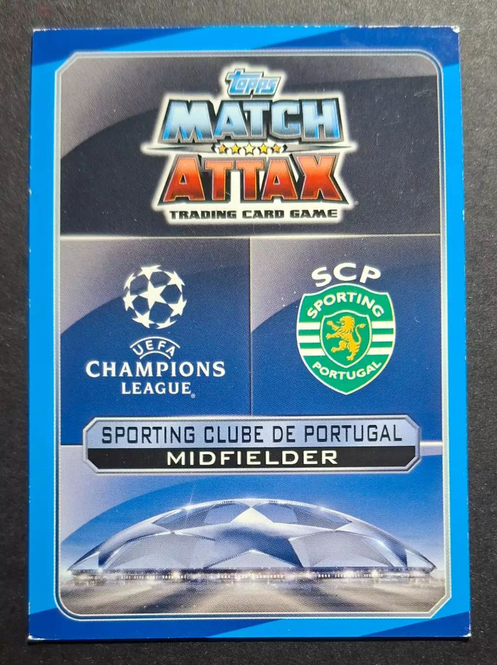 Картка Topps Bryan Ruiz / Браян Руїс Спортінг Португалія Ліга Чеипіонів 2016/17 1