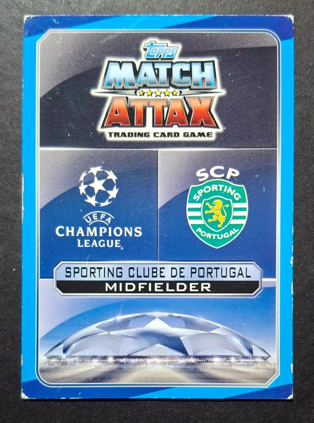 Картка Topps Radosav Petrovic / Радосав Петрович Спортінг Португалія ЛЧ 2016/17 1