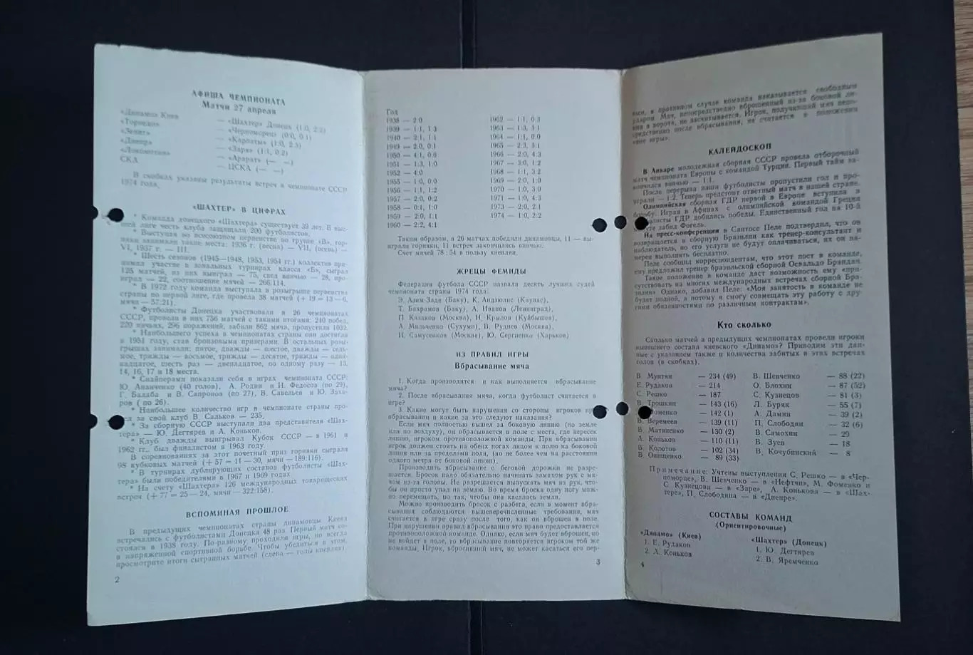 Динамо Київ - Шахтар Донецьк 27.04.1975 3