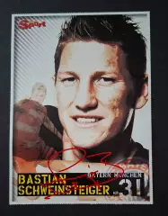 Картка Schweinsteiger / Швайнштайгер з журналу Bravo Sport