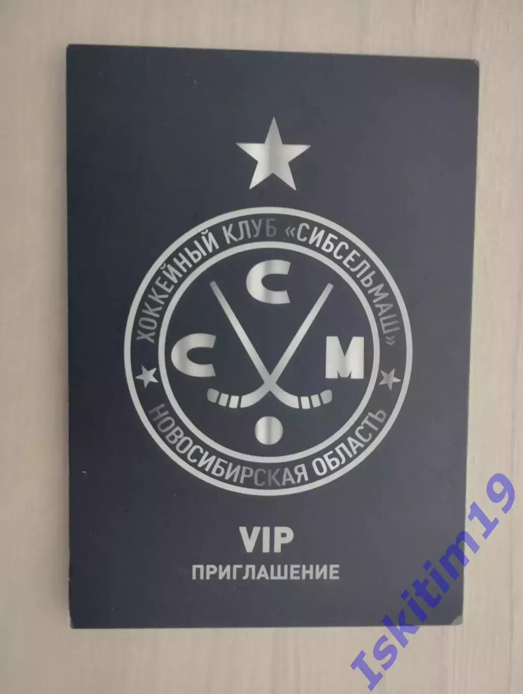 Абонемент (2) хоккей с мячом Сибсельмаш Новосибирск 2025-2026