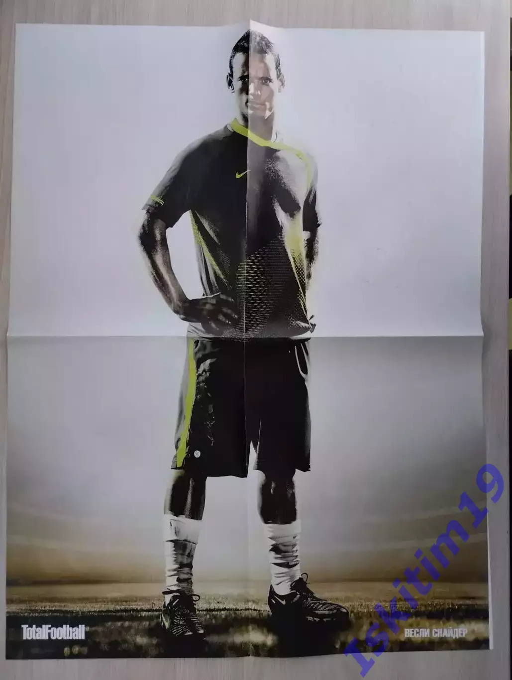 Плакат TotalFootball. Фернандо Торрес/Весли Снайдер 1