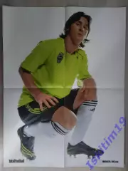 Плакат TotalFootball. Лионель Месси/Джермейн Дефо