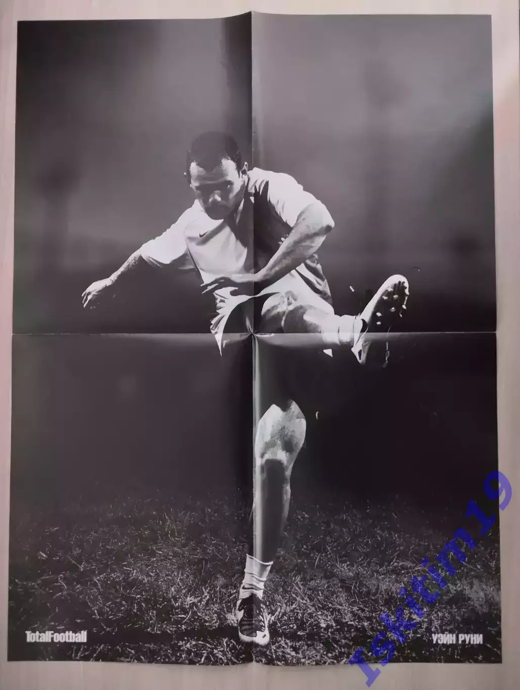 Плакат TotalFootbal. Уэйн Руни/Дженнаро Гаттузо