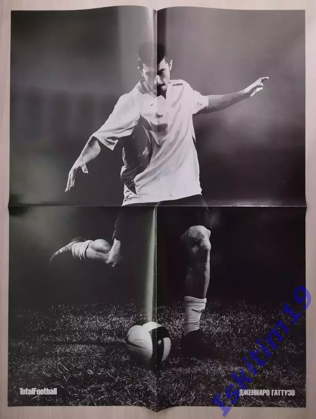 Плакат TotalFootbal. Уэйн Руни/Дженнаро Гаттузо 1