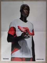 Плакат TotalFootbal. Джибриль Сиссе/Давид Вилья