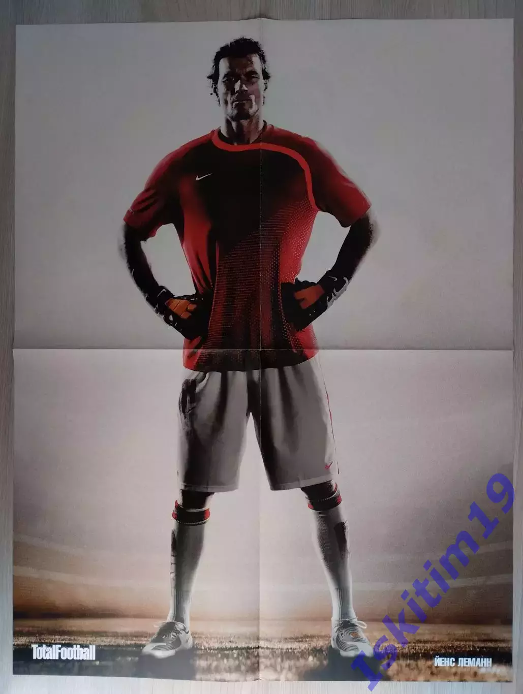 Плакат TotalFootball. Йенс Леманн/Серхио Рамос